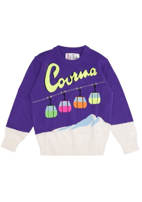 Pull bambina con stampa SAINT BARTH | PRC0007 PRINCESS C10027E C CABLE 26